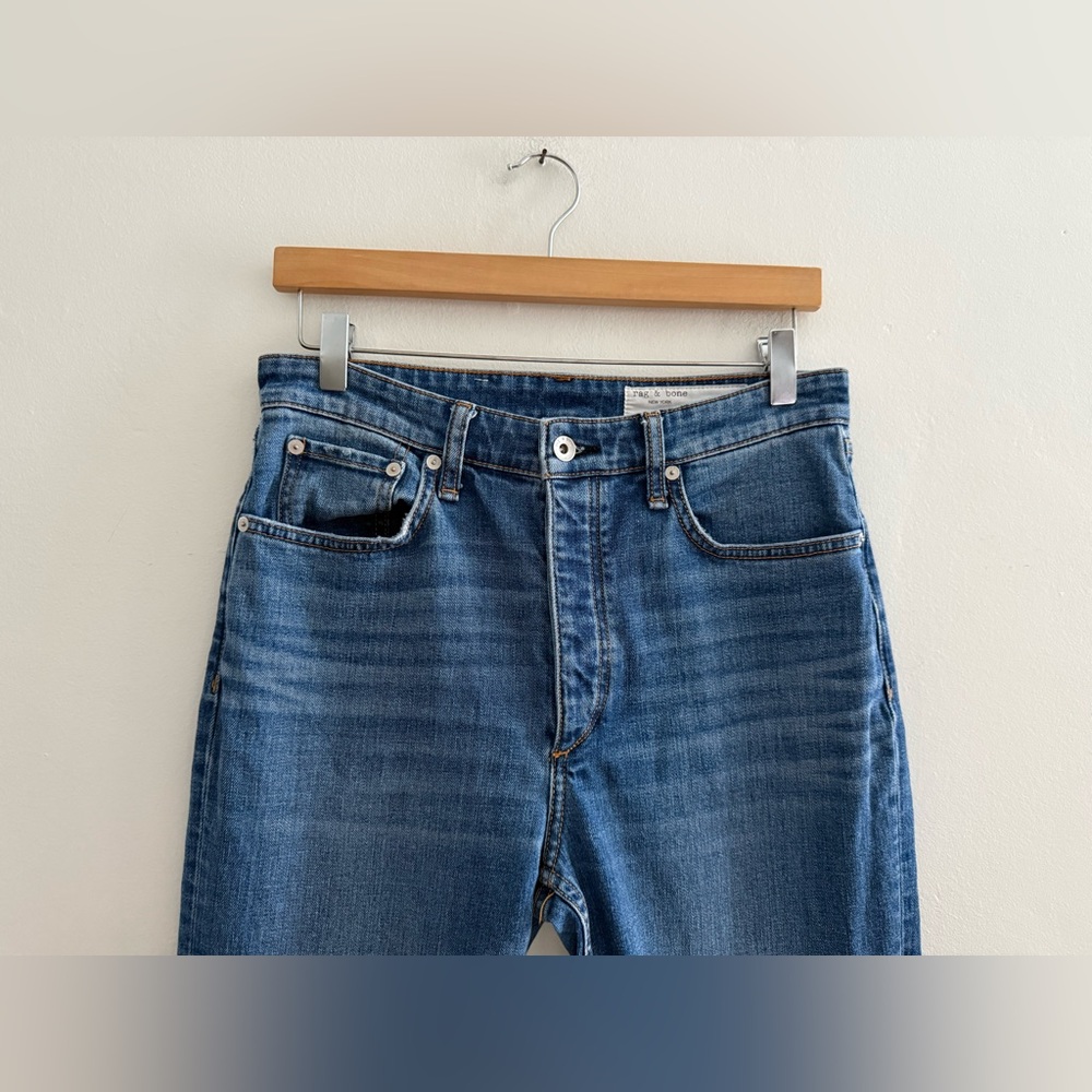 Rag & Bone Nina High Waist Ankle Cigarette Jeans, Size 29 - Picture 5 of 16